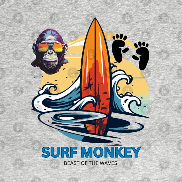 Surf Monkey by Hayden Mango Collective 